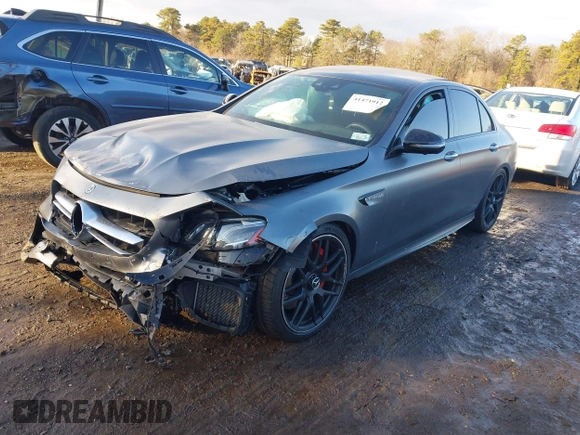 2020 Mercedes-Benz E-Class AMG E 63 S with VIN WDDZF8KB9LA703250, listed as a IAAI auction lot 41471912 with 67,273 mi miles. Bid and sale history available at carsss.com. Image 18.