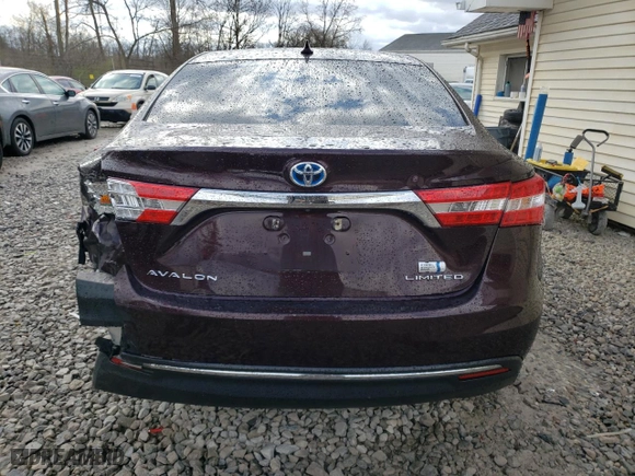 2013 Toyota Avalon Hybrid XLE Premium with VIN 4T1BD1EB6DU008417, listed as a Copart auction lot 53130735 with 226,774 mi miles and Salvage Title. Bid and sale history available at carsss.com. Image 6.