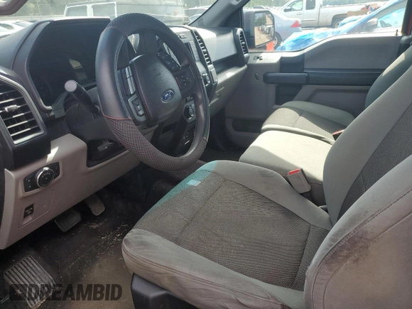 2015 Ford F-150 XL with VIN 1FTEX1CP5FKE13304, listed as a Copart auction lot 64386185 with 222,595 mi miles and Salvage title. Bid and sale history available at DreamBid. Image 7.