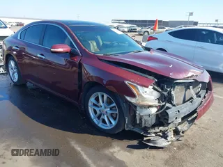 2011 Nissan Maxima 3.5 SV with VIN 1N4AA5AP7BC827219, listed as a IAAI auction lot 41468683 with 112,103 mi miles. Bid and sale history available at carsss.com. Image 1.