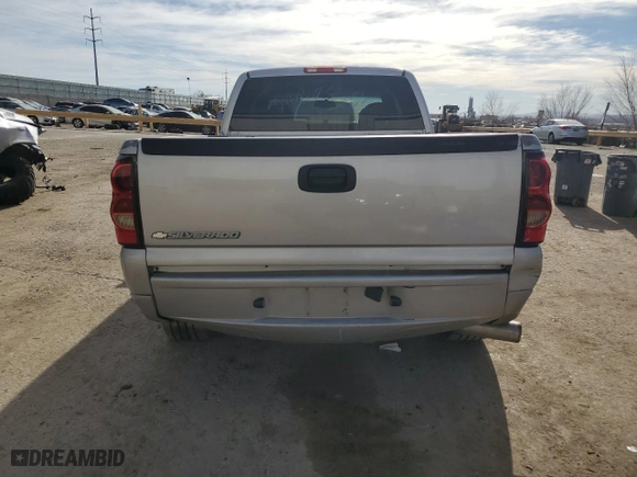 2006 Chevrolet Silverado 1500 LT1 with VIN 2GCEC19T161109502, listed as a Copart auction lot 85158614 with 207,251 mi miles and Salvage Title. Bid and sale history available at carsss.com. Image 6.