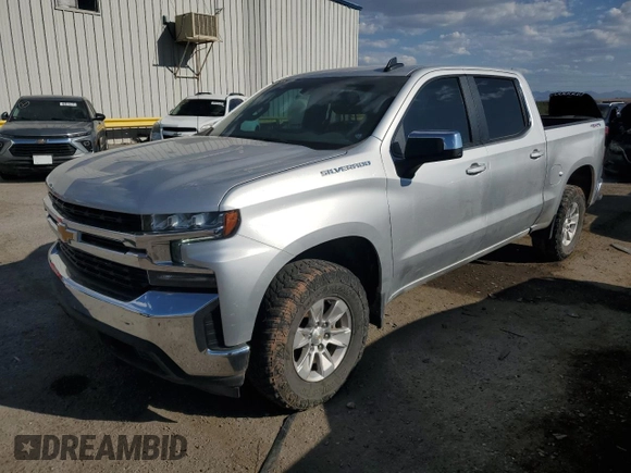 2021 Chevrolet Silverado 1500 LT with VIN 3GCUYDED2MG393756, listed as a Copart auction lot 73295904 with 53,861 mi miles and Clean Title. Bid and sale history available at carsss.com. Image 1.