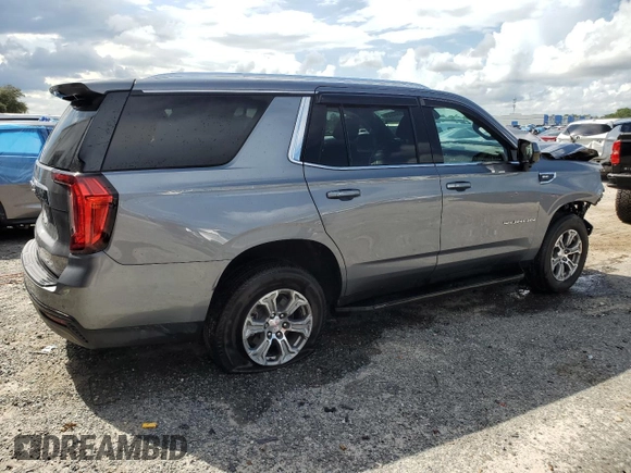 2022 GMC Yukon SLE with VIN 1GKS1AKD8NR305250, listed as a Copart auction lot 69026524 with 33,465 mi miles and Non Repairable. Bid and sale history available at carsss.com. Image 3.