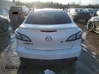 2010 Mazda 3 i Sport with VIN JM1BL1SF7A1237586, listed as a Copart auction lot 45565085 with 296,614 mi miles and Salvage Title. Bid and sale history available at carsss.com. Image 6.
