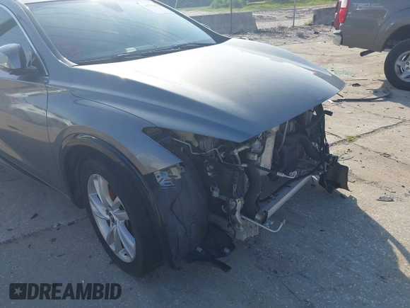 2017 Infiniti QX30 Sport with VIN SJKCH5CP9HA031424, listed as a IAAI auction lot 42792075 with 81,686 mi miles and . Bid and sale history available at DreamBid. Image 16.