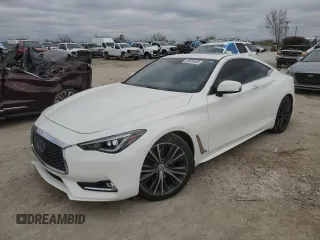 2019 Infiniti Q60 Luxe with VIN JN1EV7EKXKM231268, listed as a Copart auction lot 48976485 with 89,563 mi miles and Salvage title. Bid and sale history available at DreamBid. Image 1.