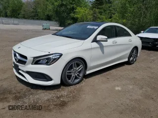 2018 Mercedes-Benz CLA 250 with VIN WDDSJ4GB9JN569377, listed as a Copart auction lot 60986445 with 89,196 mi miles and Clean title. Bid and sale history available at DreamBid. Image 1.