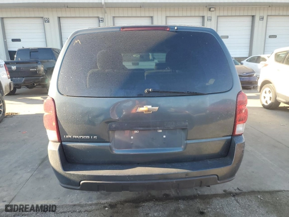 2006 Chevrolet Uplander LS Fleet with VIN 1GNDV23L86D166957, listed as a Copart auction lot 45735935 with NaN miles and Salvage Title. Bid and sale history available at carsss.com. Image 6.