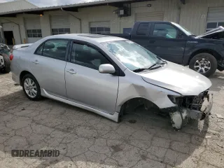 2009 Toyota Corolla with VIN 1NXBU40E79Z094251, listed as a Copart auction lot 53508045 with 0 mi miles and Salvage Title. Bid and sale history available at carsss.com. Image 4.
