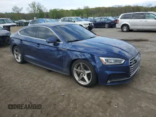 2018 Audi A5 Sportback Premium Plus with VIN WAUENCF5XJA098796, listed as a Copart auction lot 51965514 with 79,245 mi miles. Bid and sale history available at carsss.com. Image 4.