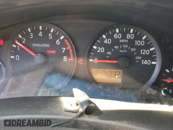 2006 Nissan Frontier XE with VIN 1N6BD06T56C432778, listed as a Copart auction lot 48866675 with 177,928 mi miles and Salvage title. Bid and sale history available at DreamBid. Image 9.