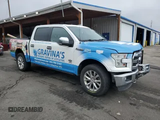 2015 Ford F-150 XLT with VIN 1FTEW1EG3FFA56276, listed as a Copart auction lot 58434115 with 200,208 mi miles and Salvage title. Bid and sale history available at DreamBid. Image 4.