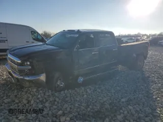 2015 Chevrolet Silverado 3500HD LTZ with VIN 1GC4K0E82FF640596, listed as a Copart auction lot 86796514 with 254,712 mi miles and Salvage Title. Bid and sale history available at carsss.com. Image 1.