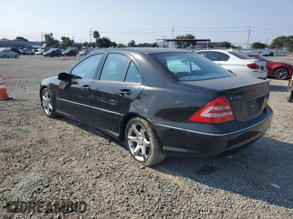 2007 Mercedes-Benz C 230 Sport z VIN WDBRF52H67A931417, wystawiony jako Copart lot #64887725 z przebiegiem 129 258 mil mil oraz Szkoda całkowita • Salvage title. Historia ofert i sprzedaży dostępna na DreamBid. Obrazek 2.