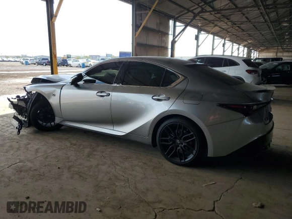 2021 Lexus IS 350 F Sport z VIN JTHGZ1B28M5038544, wystawiony jako Copart lot #51353065 z przebiegiem 62 356 mil mil oraz Szkoda całkowita • Salvage title. Historia ofert i sprzedaży dostępna na DreamBid. Obrazek 2.