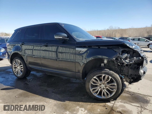 2017 Land Rover Range Rover Sport HSE with VIN SALWR2FV0HA133127, listed as a Copart auction lot 47889905 with 72,860 mi miles and Salvage Title. Bid and sale history available at carsss.com. Image 4.