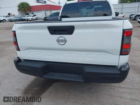 2024 Nissan Frontier S with VIN 1N6ED1CLXRN632782, listed as a IAAI auction lot 42365315 with 9,387 mi miles and . Bid and sale history available at DreamBid. Image 16.