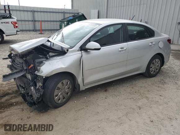 2020 Kia Rio S with VIN 3KPA24ADXLE288533, listed as a Copart auction lot 50101555 with 39,813 mi miles and Non Repairable. Bid and sale history available at carsss.com. Image 1.