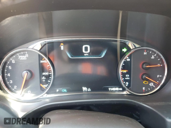 2017 GMC Acadia Denali with VIN 1GKKNPLS5HZ138984, listed as a Copart auction lot 48759195 with 114,946 mi miles and Salvage Title. Bid and sale history available at carsss.com. Image 9.