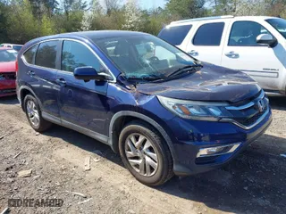 2015 Honda CR-V EX with VIN 3CZRM3H54FG708165, listed as a IAAI auction lot 41780434 with 101,552 mi miles. Bid and sale history available at carsss.com. Image 1.
