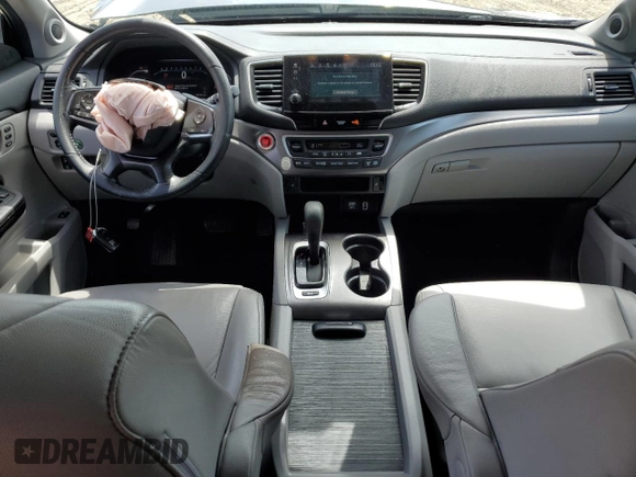 2019 Honda Pilot EX-L with VIN 5FNYF6H52KB043098, listed as a Copart auction lot 59011445 with 88,398 mi miles and Salvage title. Bid and sale history available at DreamBid. Image 8.