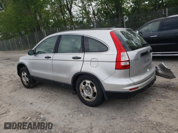 2011 Honda CR-V LX z VIN 5J6RE4H39BL026381, wystawiony jako Copart lot #56586155 z przebiegiem 285 041 mil mil oraz Szkoda całkowita • Salvage title. Historia ofert i sprzedaży dostępna na DreamBid. Obrazek 2.