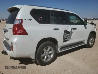 2011 Lexus GX 460 with VIN JTJBM7FX2B5019551, listed as a Copart auction lot 48359495 with 177,022 mi miles and Salvage Title. Bid and sale history available at DreamBid. Image 3.