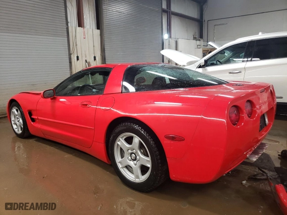 1999 Chevrolet Corvette with VIN 1G1YY22G2X5129638, listed as a Copart auction lot 44350395 with 81,574 mi miles and Salvage Title. Bid and sale history available at carsss.com. Image 2.