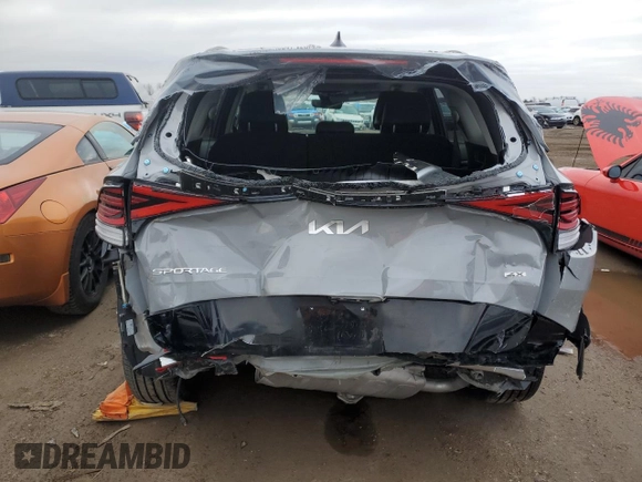 2024 Kia Sportage SX-Prestige с VIN 5XYK5CDF7RG213495, выставлен на аукционе Copart как лот 49735565 с пробегом 9 271 миль миль и Списание • Salvage title. История ставок и продаж доступна на DreamBid. Изображение 6.