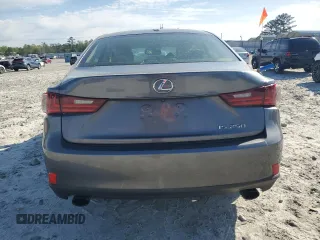 2015 Lexus IS with VIN JTHBF1D27F5079024, listed as a Copart auction lot 52171065 with 100,534 mi miles and Salvage Title. Bid and sale history available at carsss.com. Image 6.