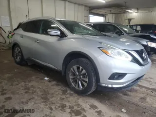 2016 Nissan Murano S with VIN 5N1AZ2MH6GN112560, listed as a Copart auction lot 72698994 with 81,950 mi miles and Salvage Title. Bid and sale history available at carsss.com. Image 4.