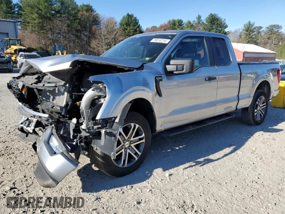 2022 Ford F-150 XL z VIN 1FTFX1E82NFA56603, wystawiony jako Copart lot #79810214 z przebiegiem 44 675 mil mil oraz Szkoda całkowita • Salvage title. Historia ofert i sprzedaży dostępna na DreamBid. Obrazek 1.