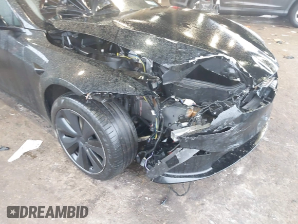 2022 Tesla Model S Plaid with VIN 5YJSA1E64NF477855, listed as a IAAI auction lot 41470591 with Not provided miles and . Bid and sale history available at DreamBid. Image 6.