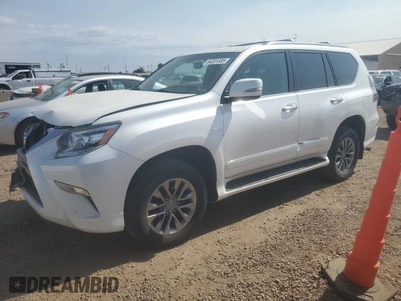 2017 Lexus GX 460 with VIN JTJJM7FX2H5174539, listed as a Copart auction lot 64331305 with 100,851 mi miles and Salvage title. Bid and sale history available at DreamBid. Image 1.