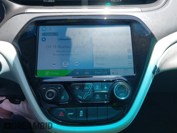 2018 Chevrolet Bolt EV LT with VIN 1G1FW6S07J4134662, listed as a IAAI auction lot 42386790 with 62,944 mi miles and . Bid and sale history available at DreamBid. Image 18.