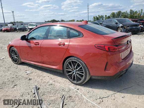 2020 BMW 2 Series M235i xDrive with VIN WBA13AL04L7F94651, listed as a Copart auction lot 67935044 with 30,821 mi miles and Salvage Title. Bid and sale history available at carsss.com. Image 2.
