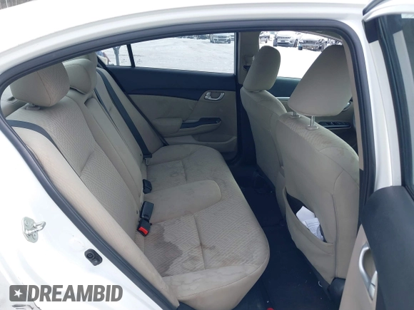 2015 Honda Civic EX with VIN 2HGFB2F86FH533408, listed as a IAAI auction lot 41655178 with 150,789 mi miles and . Bid and sale history available at carsss.com. Image 8.