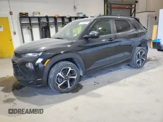 2022 Chevrolet TrailBlazer RS with VIN KL79MUSL3NB057053, listed as a Copart auction lot 81950244 with 49,601 mi miles and Clean Title. Bid and sale history available at DreamBid. Image 1.