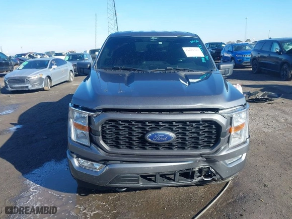2022 Ford F-150 XL with VIN 1FTFW1E80NKE99701, listed as a IAAI auction lot 41621343 with 34,293 mi miles. Bid and sale history available at carsss.com. Image 12.