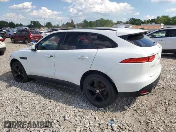 2018 Jaguar F-Pace 20d Premium with VIN SADCJ2FN2JA262398, listed as a Copart auction lot 63638575 with 106,698 mi miles and Clean title. Bid and sale history available at DreamBid. Image 2.