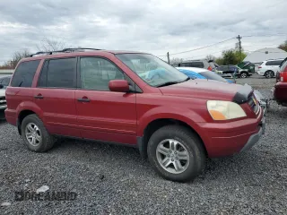 2004 Honda Pilot EX with VIN 5FNYF18584B001248, listed as a Copart auction lot 53160025 with 164,998 mi miles and Salvage Title. Bid and sale history available at DreamBid. Image 4.