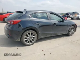 2018 Mazda 3 Touring with VIN 3MZBN1L34JM167673, listed as a Copart auction lot 51228195 with 87,427 mi miles and Clean Title. Bid and sale history available at DreamBid. Image 3.