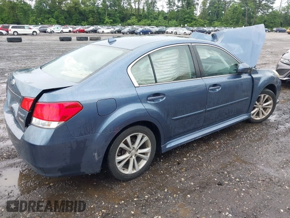 2013 Subaru Legacy Limited with VIN 4S3BMBL6XD3045217, listed as a IAAI auction lot 42469602 with 85,809 mi miles and . Bid and sale history available at DreamBid. Image 4.