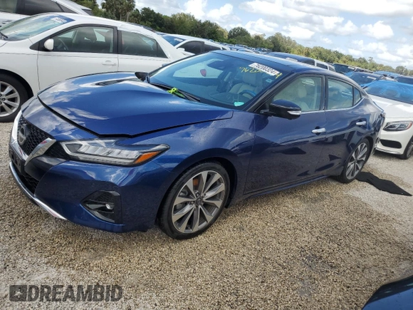 2023 Nissan Maxima Platinum with VIN 1N4AA6FV2PC507939, listed as a Copart auction lot 76200324 with Not provided miles and Non repairable. Bid and sale history available at DreamBid. Image 1.