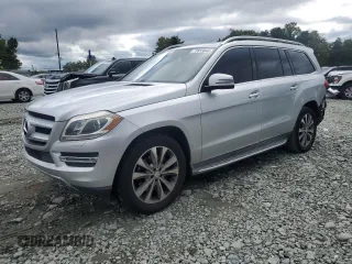 2016 Mercedes-Benz GL with VIN 4JGDF6EE8GA627407, listed as a Copart auction lot 73913644 with 104,366 mi miles and Salvage Title. Bid and sale history available at carsss.com. Image 1.