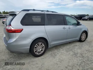 2015 Toyota Sienna XLE with VIN 5TDYK3DC4FS672992, listed as a Copart auction lot 52775715 with Not Provided miles and Non Repairable. Bid and sale history available at DreamBid. Image 3.