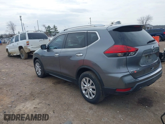 2017 Nissan Rogue S with VIN KNMAT2MT5HP539048, listed as a IAAI auction lot 41515410 with 238,386 mi miles and . Bid and sale history available at DreamBid. Image 3.
