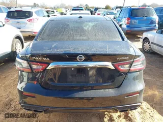 2019 Nissan Maxima S with VIN 1N4AA6AV4KC363424, listed as a IAAI auction lot 41415949 with 112,780 mi miles. Bid and sale history available at carsss.com. Image 16.