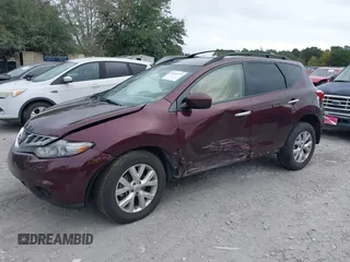 2014 Nissan Murano SV with VIN JN8AZ1MU3EW414539, listed as a IAAI auction lot 40769275 with 94,217 mi miles and . Bid and sale history available at carsss.com. Image 21.