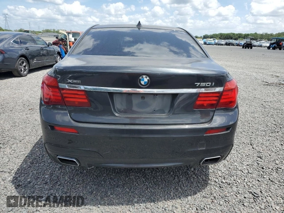 2012 BMW 7 Series 750i xDrive with VIN WBAKC6C5XCC397243, listed as a Copart auction lot 55388715 with 77,424 mi miles and Clean Title. Bid and sale history available at DreamBid. Image 6.